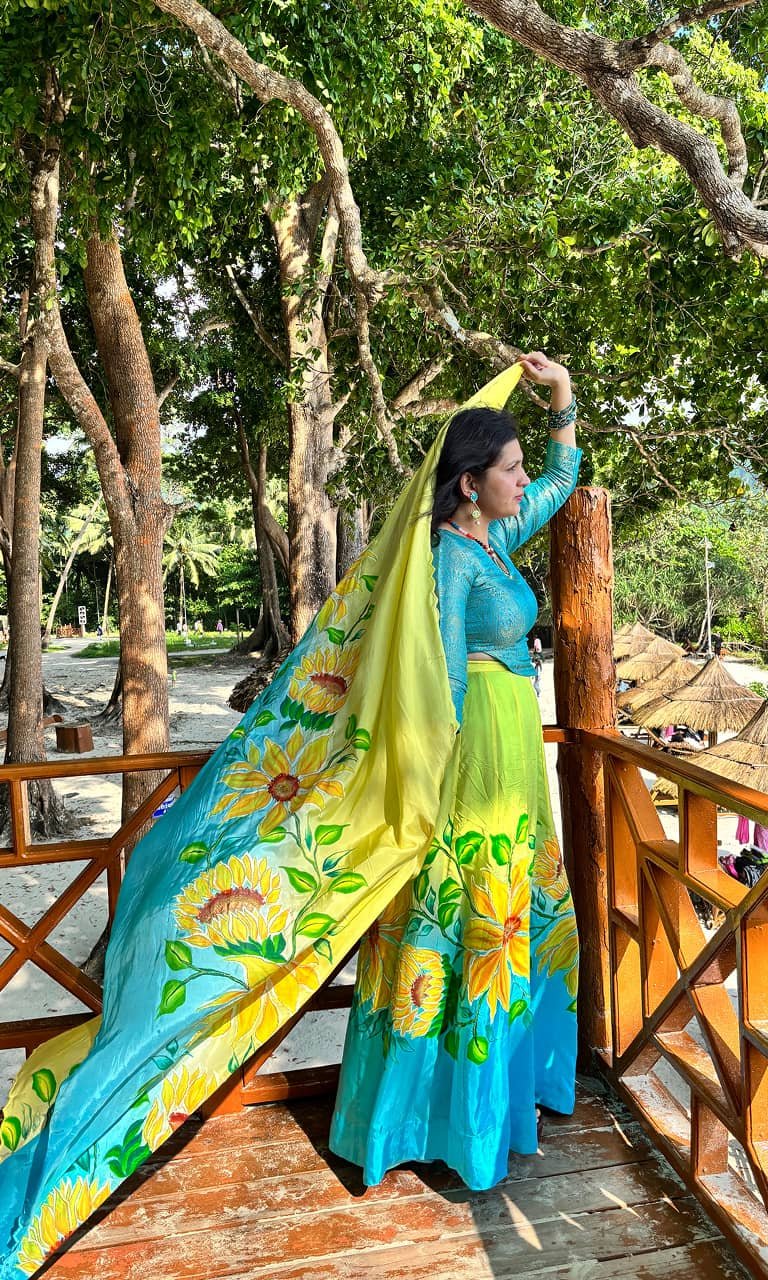 Sunflower- Sky Blue Skies